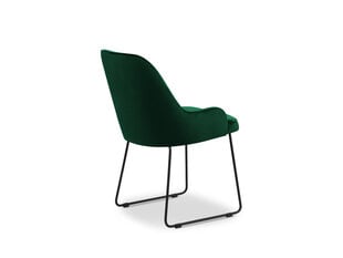 Kėdė Micadoni Home Olivine, tamsiai žalia kaina ir informacija | Virtuvės ir valgomojo kėdės | pigu.lt