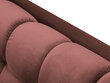 Sofa Micadoni Home Mamaia 2S, rožinė/auksinės spalvos kaina ir informacija | Sofos | pigu.lt
