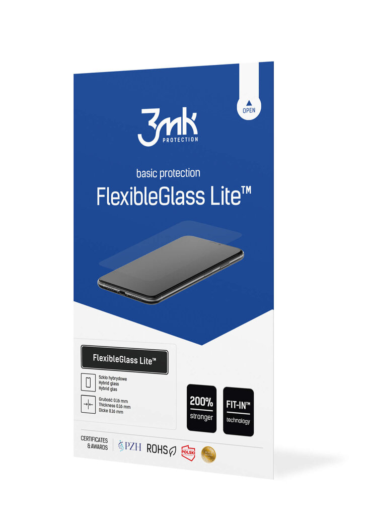 3mk FlexibleGlass Lite Screen Protector 5903108371902 цена и информация | Planšečių, el. skaityklių priedai | pigu.lt