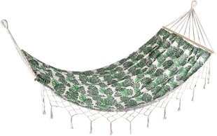 Гамак Maiami Royokamp 100х200 см, зеленый цена и информация | Гамаки | pigu.lt
