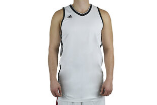 Мужская футболка Adidas E Kit JSY 3.0 AI4663, белая цена и информация | Мужская спортивная одежда | pigu.lt
