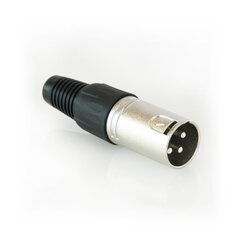 Разъем Master Audio XLR-М цена и информация | Кабели и провода | pigu.lt