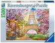 Dėlionė Ravensburger Paryžius, 1500 d. цена и информация | Dėlionės (puzzle) | pigu.lt