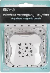 Magnetinis dekoratyvinis skylamušis Širdis, 38 mm kaina ir informacija | Kanceliarinės prekės | pigu.lt