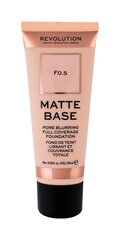 Makiažo pagrindas Revolution Matte Base 28 ml, F4 цена и информация | Пудры, базы под макияж | pigu.lt