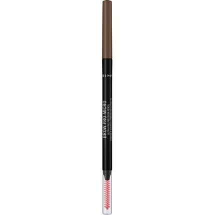 Antakių pieštukas Rimmel Brow Pro Micro 002 Soft Brown, 9 G kaina ir informacija | Antakių dažai, pieštukai | pigu.lt