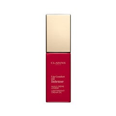 Lūpų blizgesys Clarins Intense Lip Comfort Oil, 07 Intense Red, 7 ml kaina ir informacija | Clarins Kvepalai, kosmetika | pigu.lt