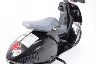Stilingas elektrinis juodas motoroleris su šoniniais ratukais CH8820 kaina ir informacija | Elektromobiliai vaikams | pigu.lt
