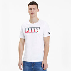 Marškinėliai vyrams Puma Athletics Tee Big Logo Puma White-High R - 58133302, balti kaina ir informacija | Vyriški marškinėliai | pigu.lt