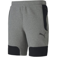 Laisvalaikio šortai vyrams Puma Evostripe Shorts 8" Medium Gray Heather - 58148703, pilki kaina ir informacija | Vyriški šortai | pigu.lt