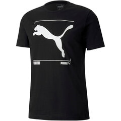 Marškinėliai vyrams Puma Nu-tility Graphic Tee Puma Black - 58155201, juodi kaina ir informacija | Vyriški marškinėliai | pigu.lt