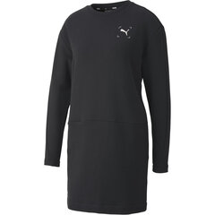 Laisvalaikio suknelė moterims Puma Nu-tility Crew Dress Puma Black - 58355201, juoda kaina ir informacija | Suknelės | pigu.lt