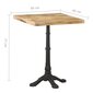 Bistro staliukas, 60x60x77 cm, rudas цена и информация | Virtuvės ir valgomojo stalai, staliukai | pigu.lt