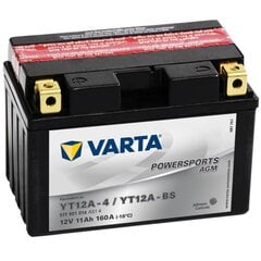 Akumuliatorius Varta AGM 11AhYT12A-4/YT12A-BS, 12V kaina ir informacija | Akumuliatoriai | pigu.lt