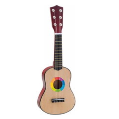 Woody 91151 Деревянный музыкальный инструмент - Гитара для детей 3+ цена и информация | Развивающие игрушки | pigu.lt