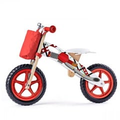 Balansinis dviratukas Woody Dipy Ergo+, Red kaina ir informacija | Balansiniai dviratukai | pigu.lt