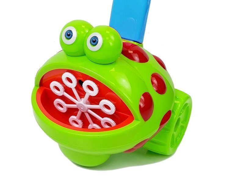 Muilo burbulų mašina "Varlytė" su mėlyna rankena kaina ir informacija | Vandens, smėlio ir paplūdimio žaislai | pigu.lt