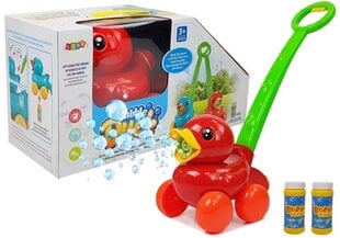 Muilo burbulų mašina "Ančiukas", raudona kaina ir informacija | Vandens, smėlio ir paplūdimio žaislai | pigu.lt