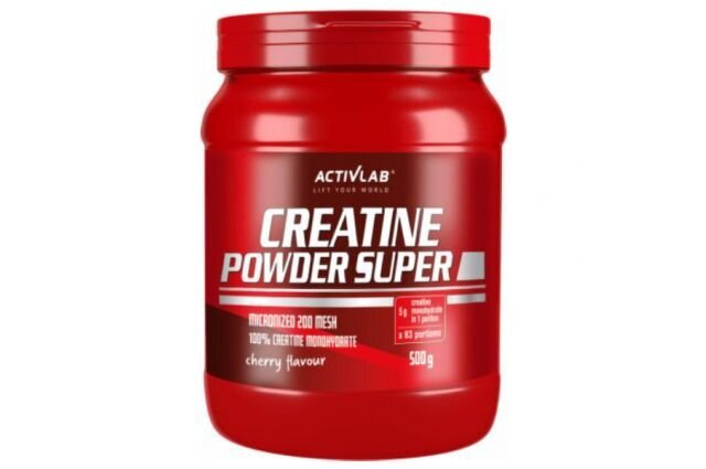 ActivLab Creatine Powder Super, 500 g цена и информация | Kreatinas | pigu.lt