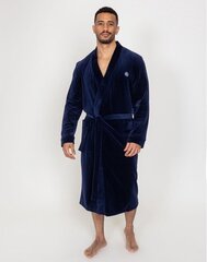 Мужской халат Marat SMA31001*01, тёмно-синий цена и информация | Мужские халаты, пижамы | pigu.lt