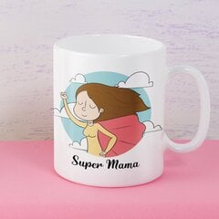 Кружка "Super Mama" цена и информация | Оригинальные кружки | pigu.lt