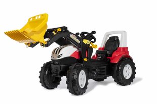 Vaikų traktorius su kaušeliu Rolly Toys rollyFarmtrac Steyr 6300 TERRUS CVT kaina ir informacija | Žaislai berniukams | pigu.lt