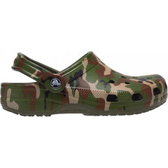 Crocs™ Classic Printed Camo Clog цена и информация | Комнатные тапки женские | pigu.lt