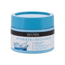 Drėkinamoji plaukų kaukė Drėkinamasis plaukų kondicionieriu John Frieda Hydrate&Recharge 250 ml kaina ir informacija | Priemonės plaukų stiprinimui | pigu.lt