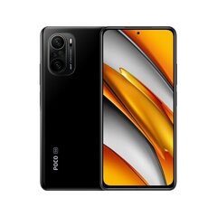 POCO F3 5G, 128GB, Dual SIM, Black цена и информация | Мобильные телефоны | pigu.lt