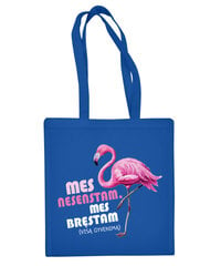 Medvilninis pirkinių krepšys "Flamingas" цена и информация | Сумки для покупок | pigu.lt