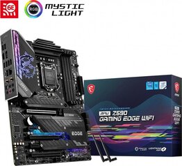 MSI MPG Z590 Gaming Edge Wifi kaina ir informacija | Pagrindinės plokštės | pigu.lt