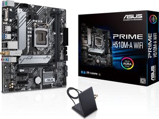 Asus Prime H510M-A WIFI kaina ir informacija | Pagrindinės plokštės | pigu.lt