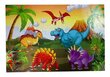 Dėlionė "Dinozaurų pasaulis", 48 d. цена и информация | Dėlionės (puzzle) | pigu.lt