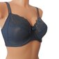 Liemenėlė moterims Chantelle Orangerie Lace Mist Grey demi kaina ir informacija | Liemenėlės | pigu.lt