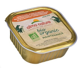 Almo Nature Daily Menu BIO Dog su vištiena ir bulvėmis, 300 g kaina ir informacija | Konservai šunims | pigu.lt