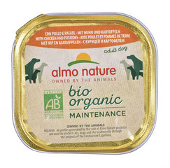 Almo Nature Daily Menu BIO Dog su vištiena ir bulvėmis, 300 g kaina ir informacija | Konservai šunims | pigu.lt