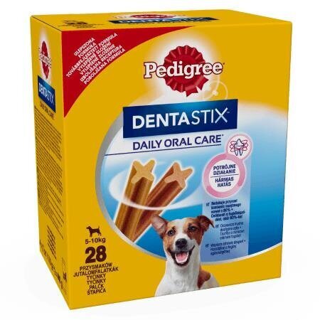Pedigree kramtalai mažų veislių šnims Dentastix, 4x110 g kaina ir informacija | Skanėstai šunims | pigu.lt