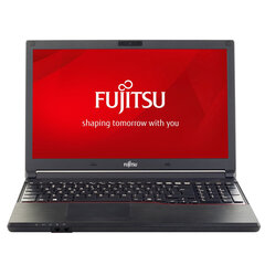 Fujitsu A553 15.6 1366x768 Celeron B830 16GB 500GB WIN10PRO/W7P WEBCAM RENEW цена и информация | Ноутбуки | pigu.lt