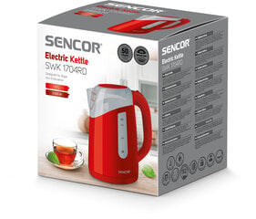 Sencor SWK1704RD цена и информация | Электрочайники | pigu.lt