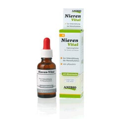 Пищевая добавка для собак и кошек Anibi для поддержки функции почек Nieren-Vital, 30 мл цена и информация | Витамины, добавки, средства от паразитов для собак | pigu.lt