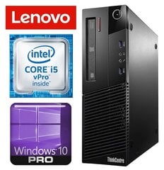 Lenovo M83 SFF i5-4460 16GB 120SSD+2TB GT1030 2GB WIN10PRO/W7P цена и информация | Стационарные компьютеры | pigu.lt