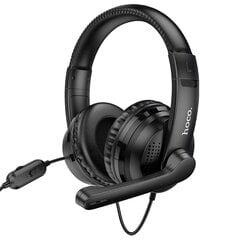 Игровые наушники с микрофоном HOCO W103 Magic tour gaming headphones, черные цена и информация | Наушники | pigu.lt