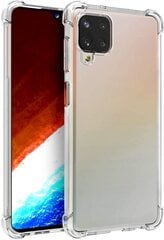 Fusion anti shock 0.5 mm силиконовый чехол для Samsung A125 Galaxy A12 прозрачный цена и информация | Чехлы для телефонов | pigu.lt