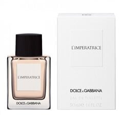 Tualetinis vanduo Dolce & Gabbana 3 L'Imperatrice EDT moterims 50 ml kaina ir informacija | Kvepalai moterims | pigu.lt
