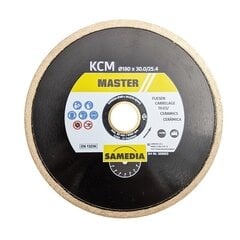 Deimantinis diskas Samedia KCM 180x30/25,4x1,6 mm kaina ir informacija | Mechaniniai įrankiai | pigu.lt