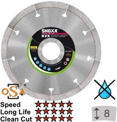 Deimantinis diskas Samedia Kvx kaina ir informacija | Mechaniniai įrankiai | pigu.lt