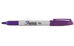 Markeris Sharpie Fine, violetinė цена и информация | Письменные принадлежности | pigu.lt