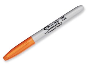 Markeris Sharpie Fine, oranžinė цена и информация | Письменные принадлежности | pigu.lt