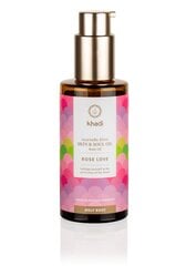 Kūno ir veido odos aliejus Khadi Rose Love Beauty Elixir, 100 ml kaina ir informacija | Khadi Kvepalai, kosmetika | pigu.lt
