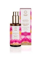 Масло для кожи тела и лица Khadi Pink Lotus Beauty Elixir, 100 мл цена и информация | Кремы, лосьоны для тела | pigu.lt